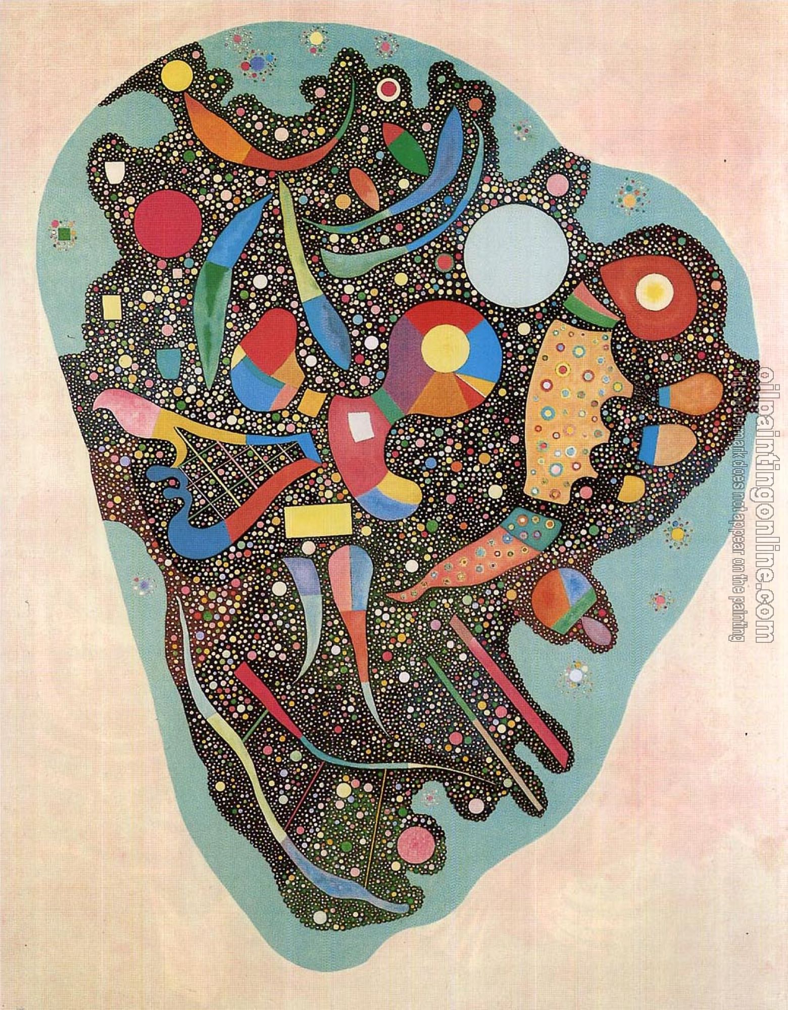 Kandinsky, Wassily - Conjunto multicolor